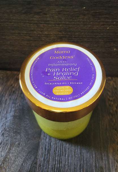 Mama Goddess' Pain Relief + Healing Salve Deluxe